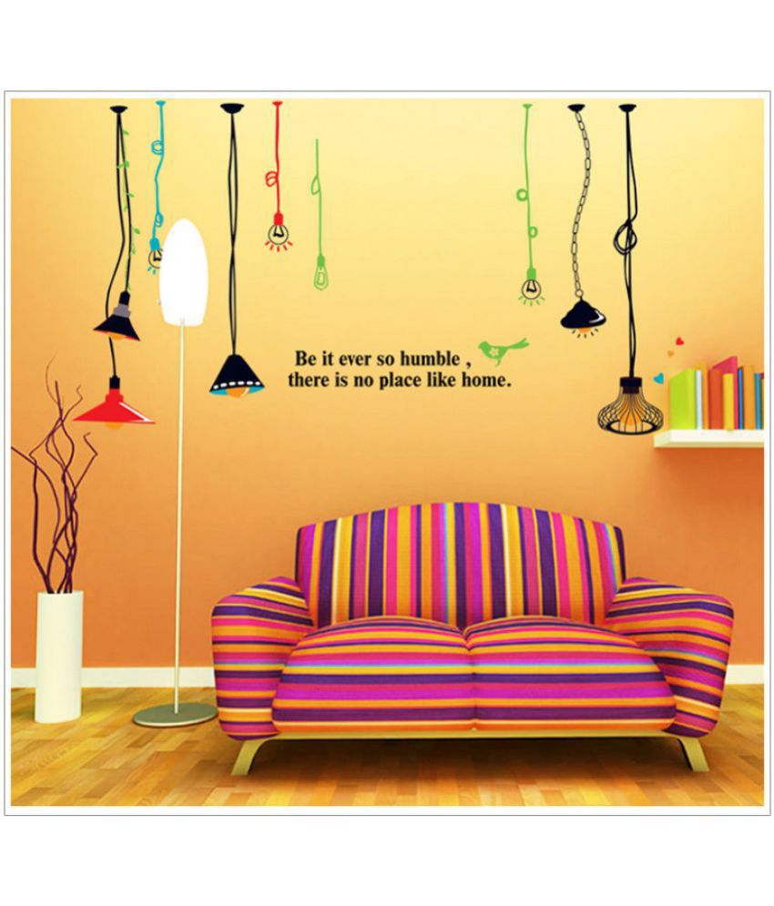     			Jaamso Royals Nature PVC Vinyl Multicolour Wall Sticker - Pack of 1