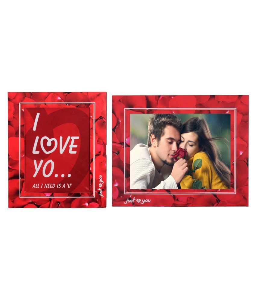 Apoyo I Love You Greeting Card With Photo Frame Buy Online At Best Price In India Snapdeal