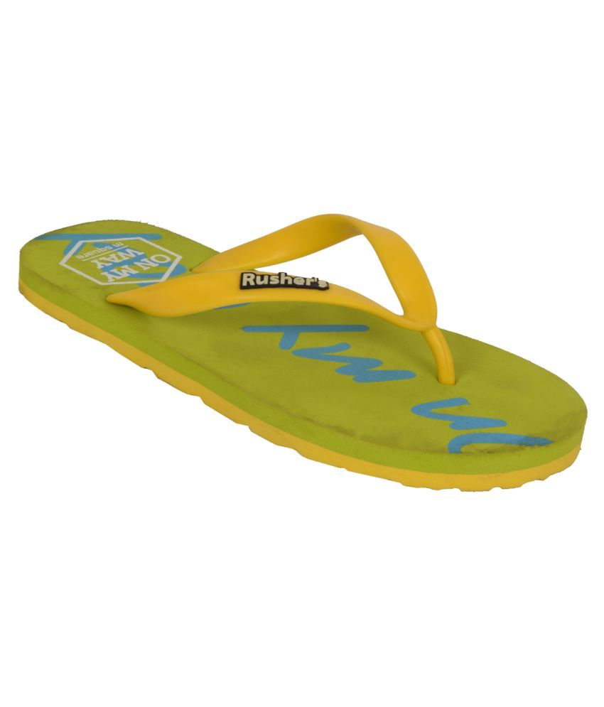 rushers flip flops