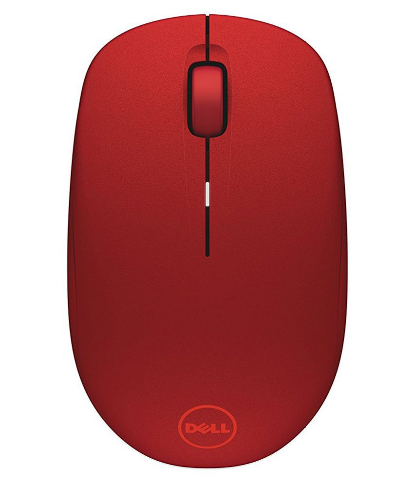     			Dell WM126 Red Wireless Mouse