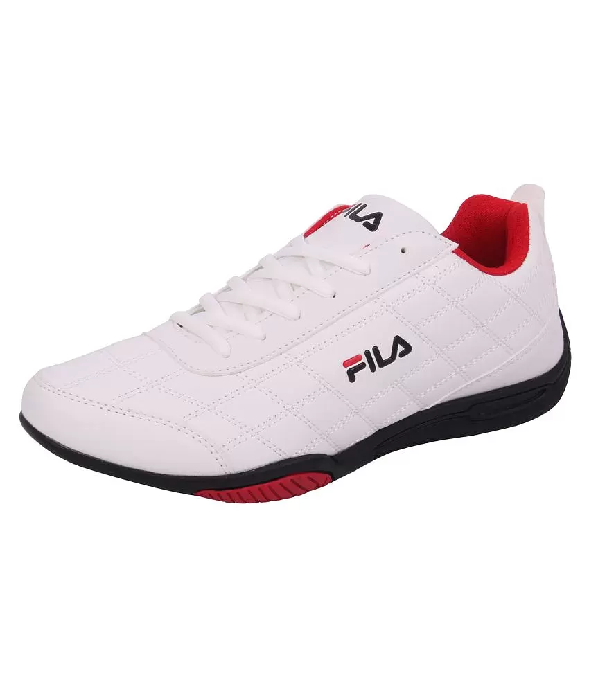 Fila Sneakers White Casual - Buy Fila Sneakers White Casual Online at Prices in India on Snapdeal