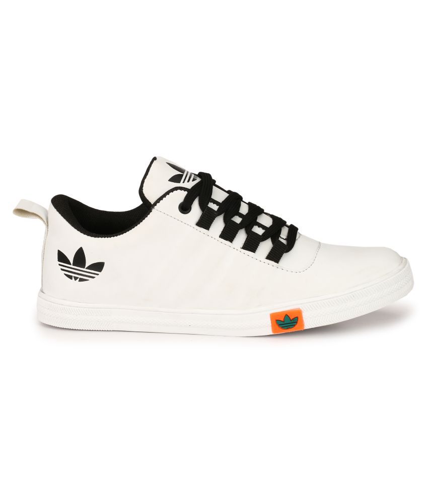 Black Sons smart Sneakers White Casual 