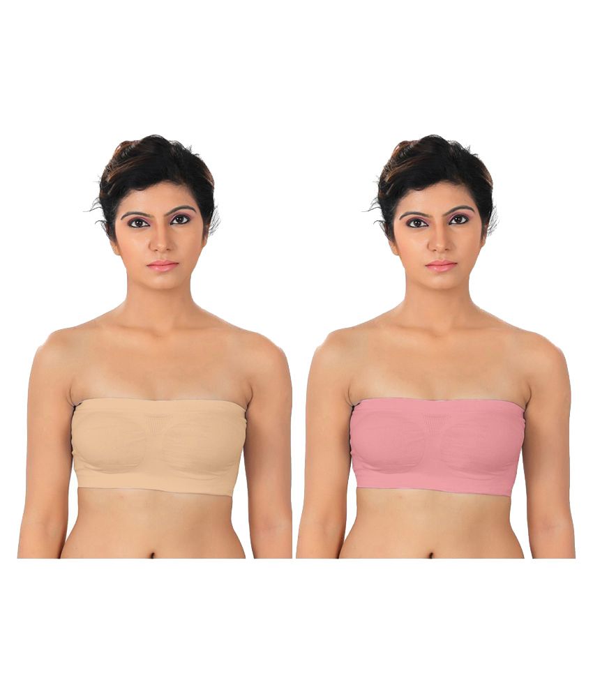     			Gold Dust Cotton Blend Sports Bras