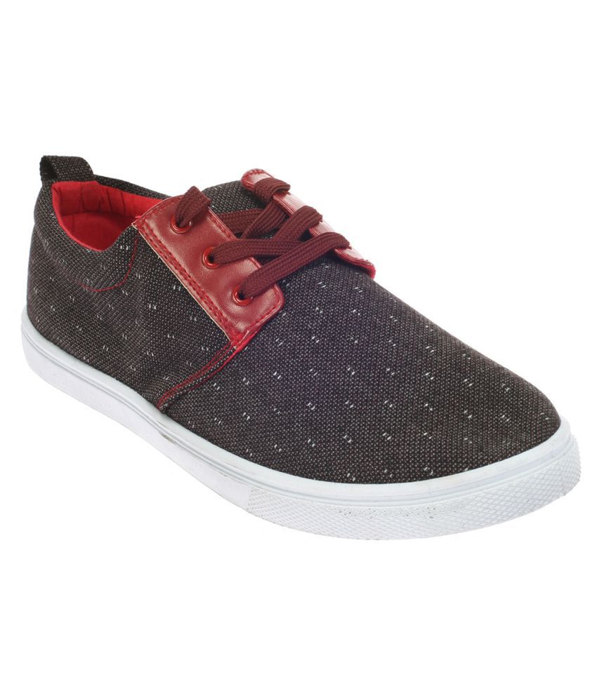 Khadim's Pro Sneakers Black Casual Shoes - Buy Khadim's Pro Sneakers Black Casual Shoes Online 