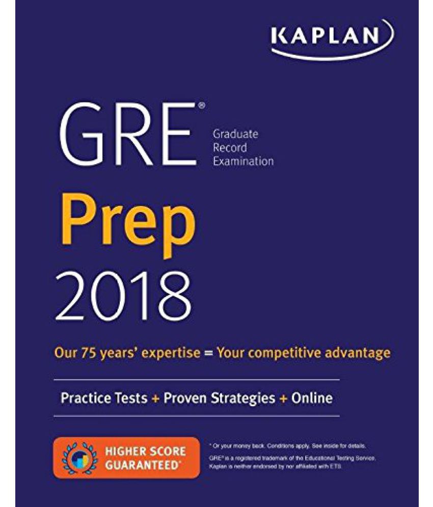     			GRE Prep 2018-Practice Tests + Proven Strategies + Online