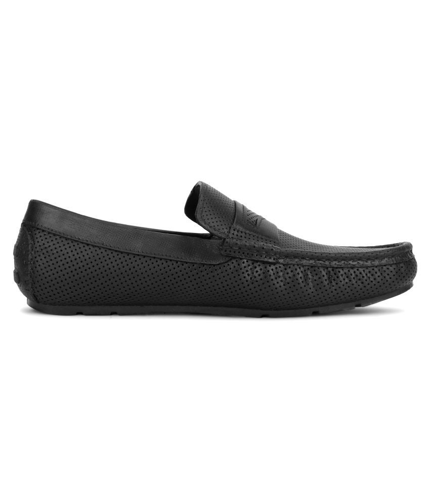 Aqualite Black Loafers - Buy Aqualite 
