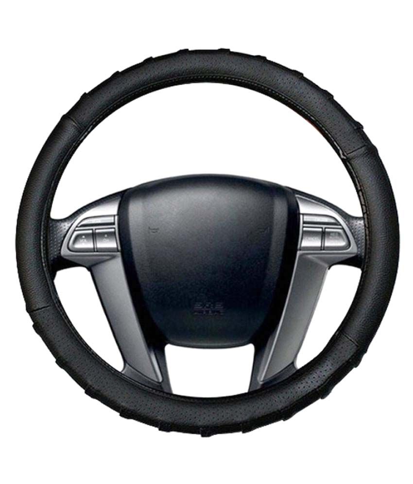 Premium Leatherite Car Steering Cover for Maruti Black Buy Premium