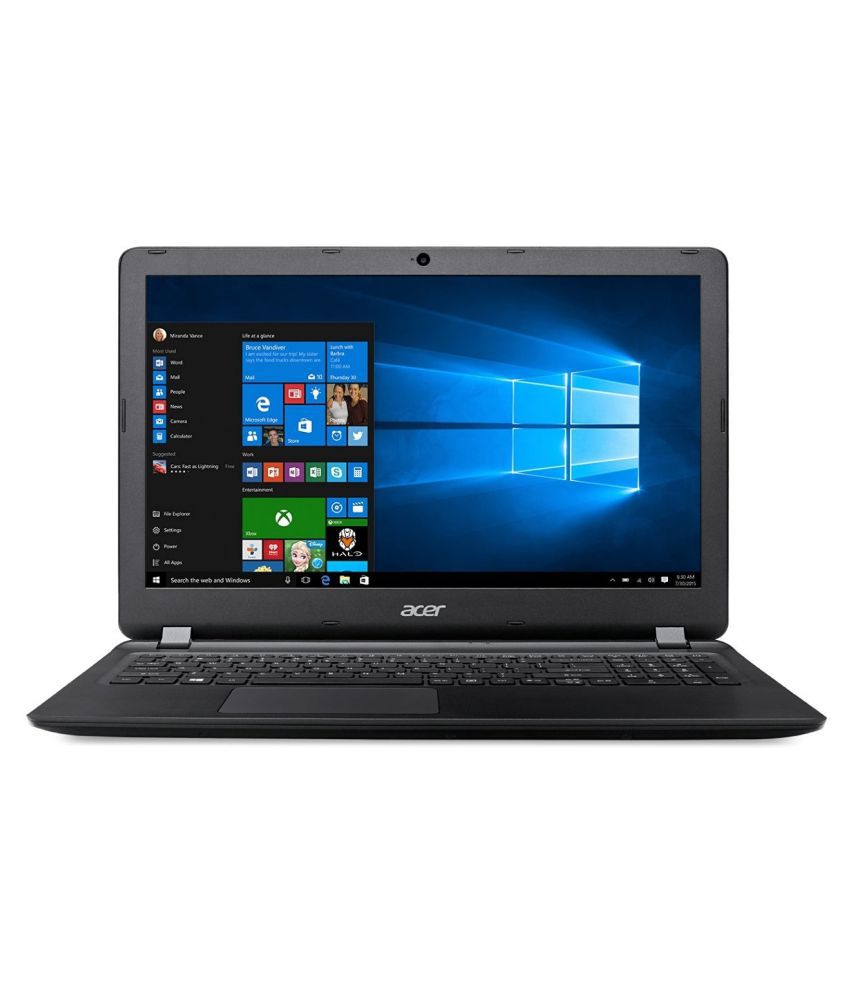     			Acer 15 ES1-523-20DG (AMD E1 (7th gen)-4 GB RAM-1TB HDD- 39.62cm(15.6)-DOS) (Black)