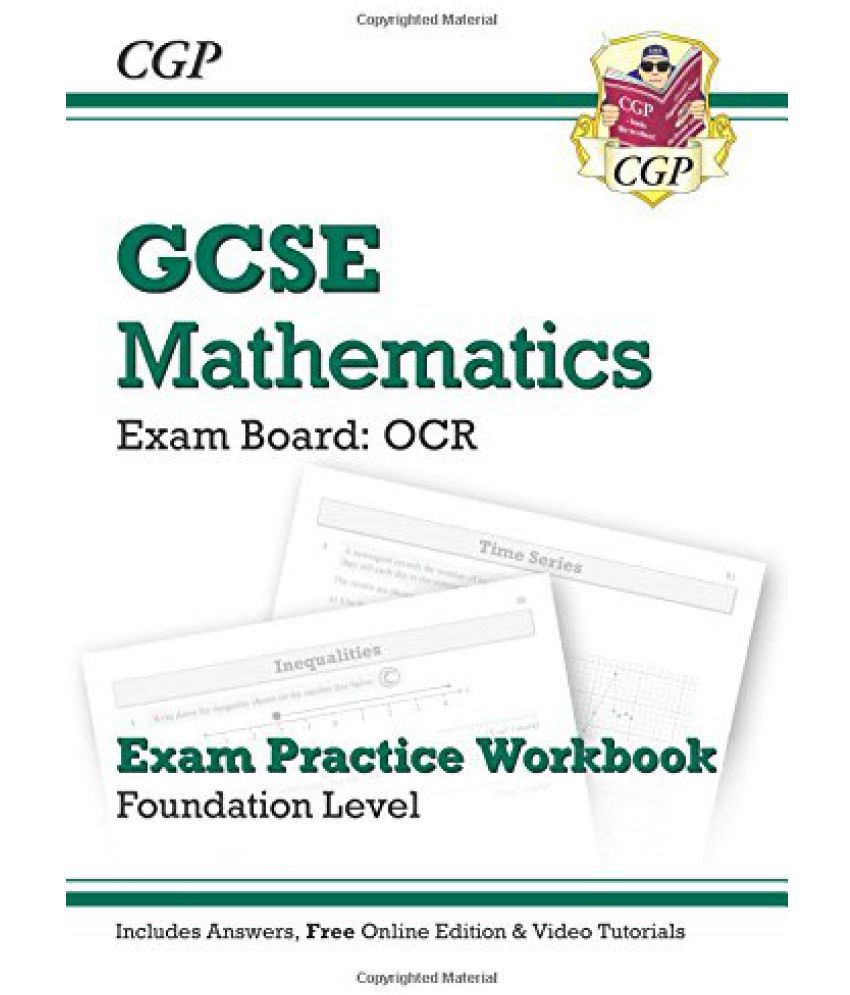 Gcse Maths Ocr Exam Practice Workbook With Answers Online Edition Foundation A G Resits Buy Gcse Maths Ocr Exam Practice Workbook With Answers Online Edition Foundation A G Resits Online At Low Price In