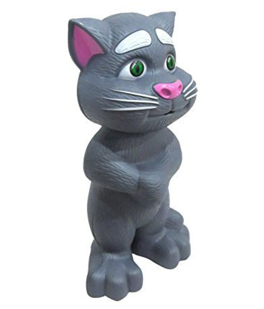 Talking Tom Cat intelligent Touching Functions wonderful voice (Grey ...