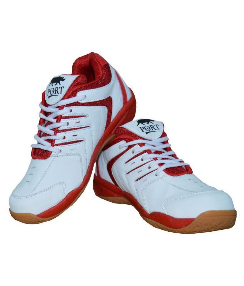 Comex Endvor White Indoor Court Shoes: Buy Online at Best Price on Snapdeal