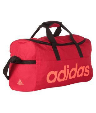 red adidas duffle bag