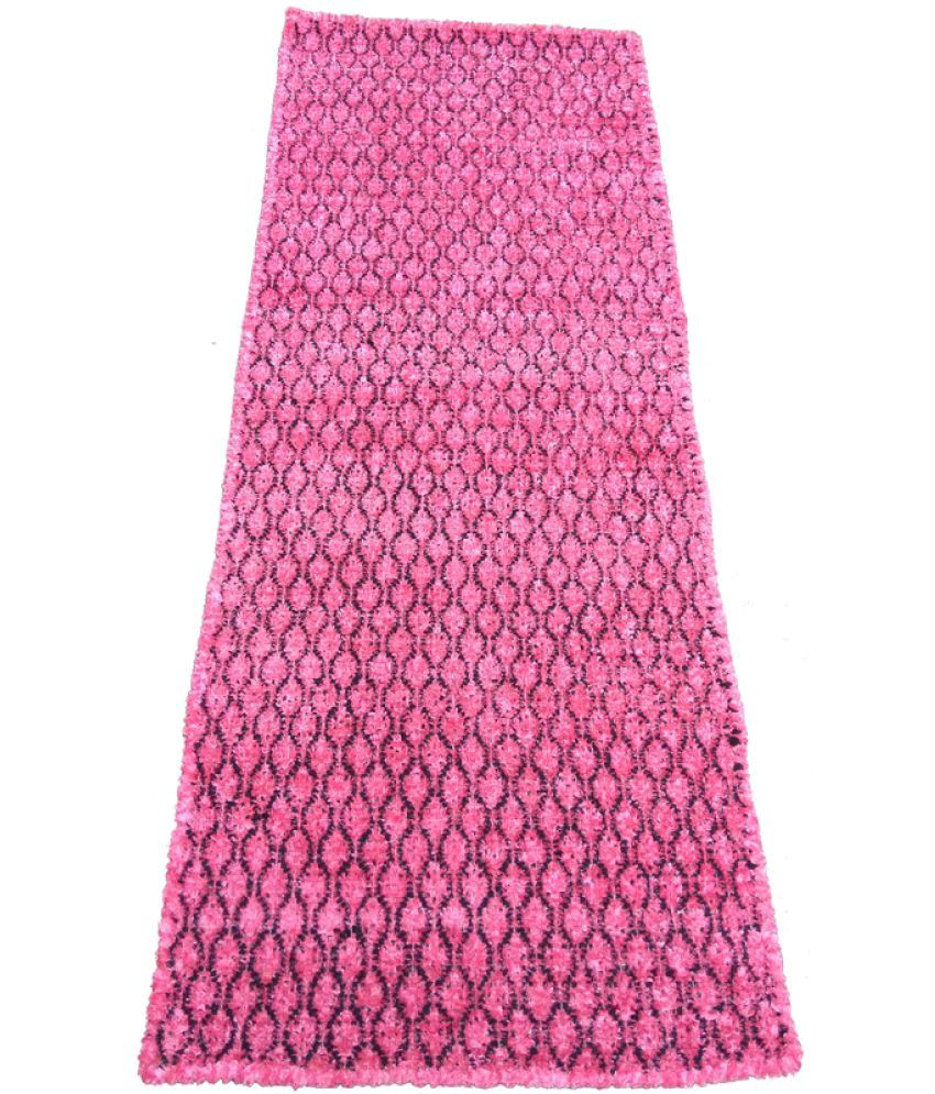 Amit Carpet Pink Runner Single Polyester Abstract Buy Amit Carpet