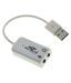 Terabyte USB Sound Adapter Audio 7.1 Computer, Laptop