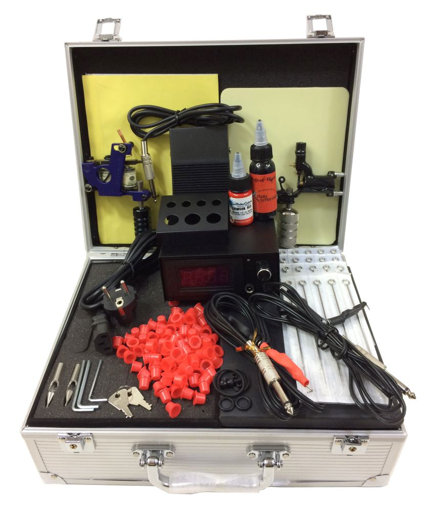 Mumbai Tattoo Basic Rotary & Coil Machine Kit: Buy Online ...