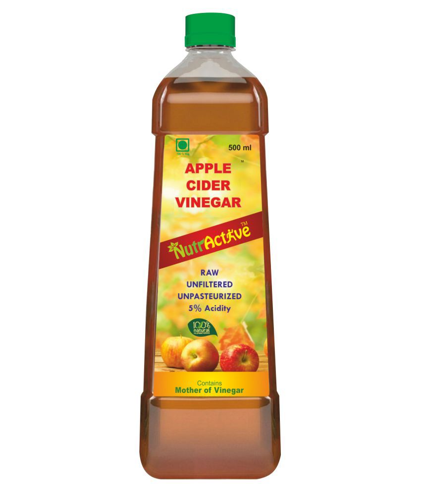     			NutrActive Natural Apple Cider Vinegar with Mother of Vinegar Dressing 500 ml