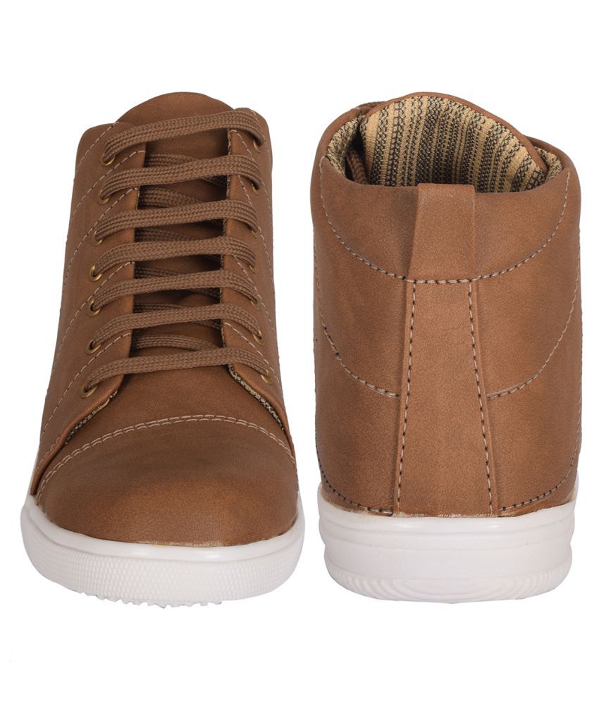 tan sneaker shoes