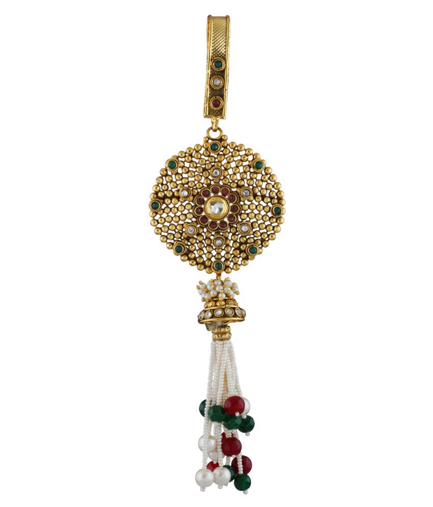 Anuradha Art Golden Colour Antique Designer Classy Waist Key Chain ...