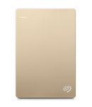 Seagate Backup Plus Slim 2TB Portable External Hard Drive & Mobile Device Backup (Gold)