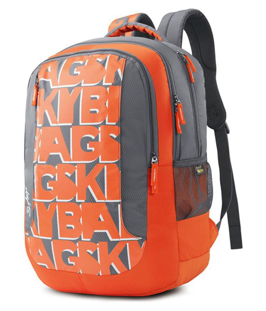 Pogo Extra 02 Backpack Orange: Buy Online at Best Price in India - Snapdeal