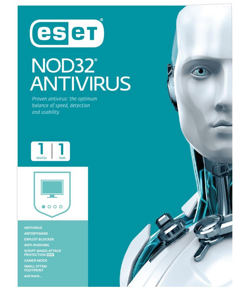     			Eset Antivirus 2017 ( 1 PC / 1 Year ) - CD