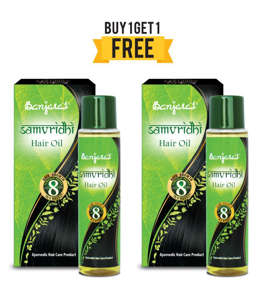 Banjaras Hair Oil Samvridhi Oil 125 ml Pack of 3: Buy Banjaras Hair Oil  Samvridhi Oil 125 ml Pack of 3 at Best Prices in India - Snapdeal