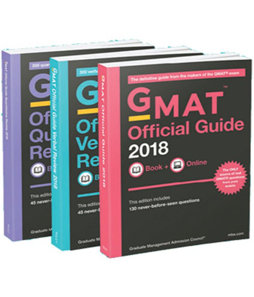 GMAT Official Guide 2018 Bundle: Buy GMAT Official Guide 2018 Bundle