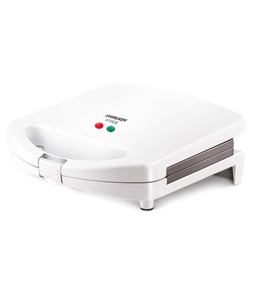 Eveready ST203 700 Watts Sandwich Toaster Price in India Buy Eveready