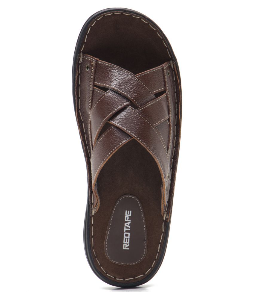 redtape slippers leather