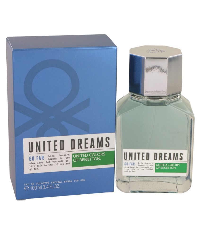 Benetton United Dreams Go Far Eau De Toilette Spray - 100ml: Buy ...