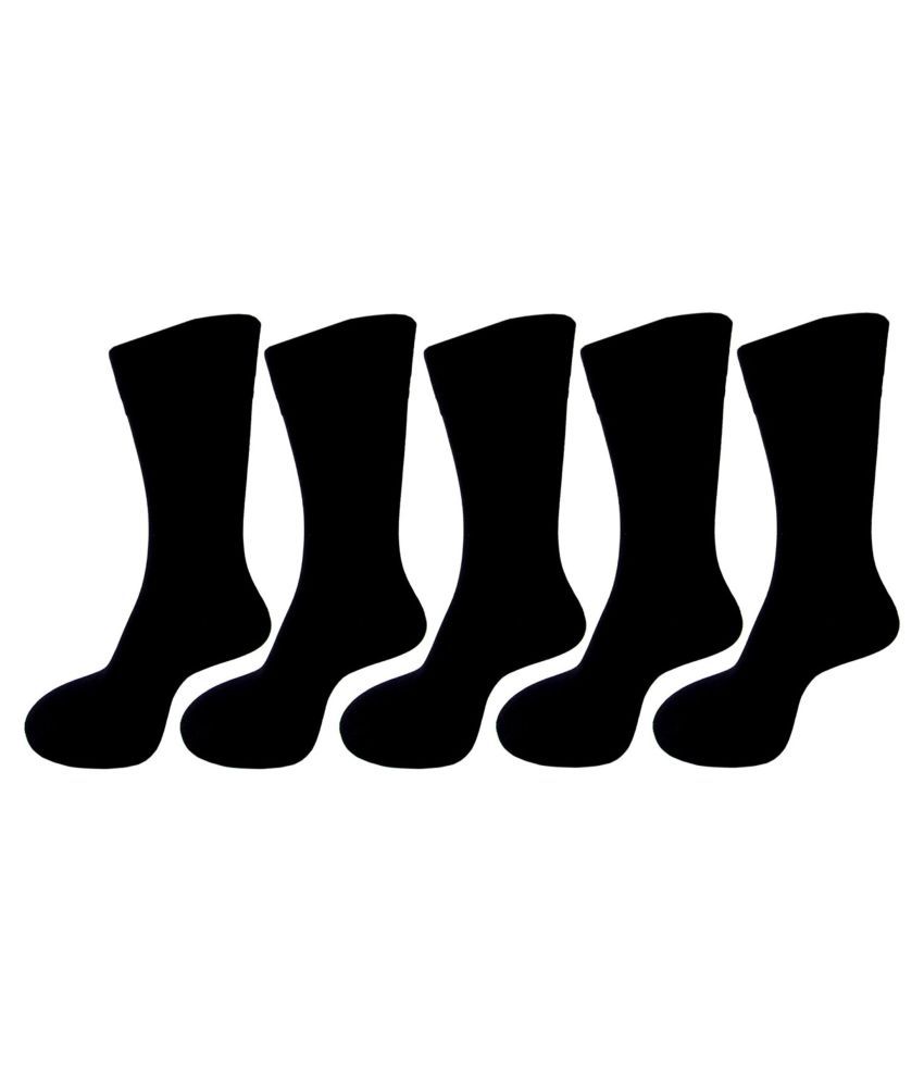     			Tahiro Black Casual Mid Length Socks