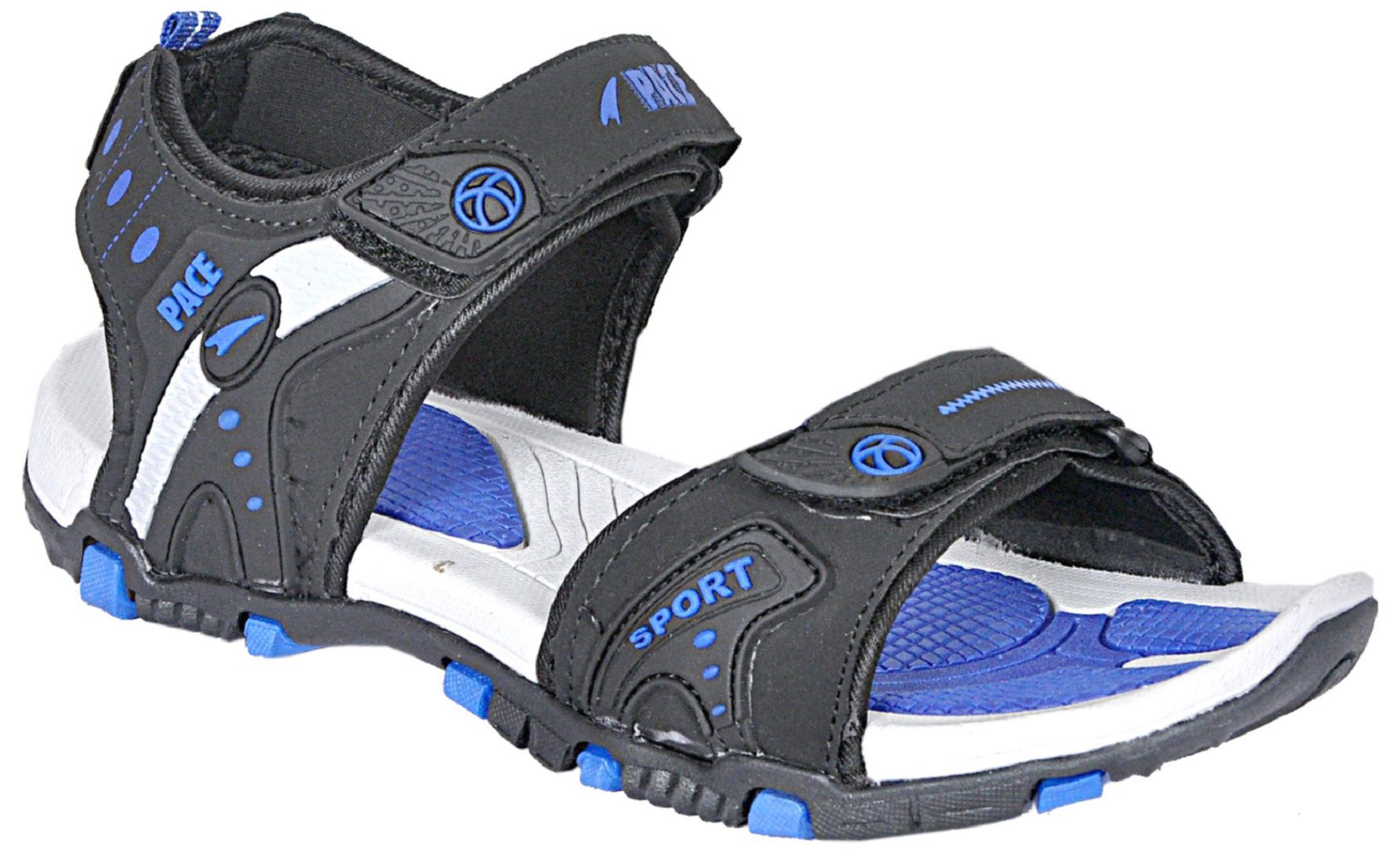 Lakhani Pace Blue Floater Sandals - Buy 
