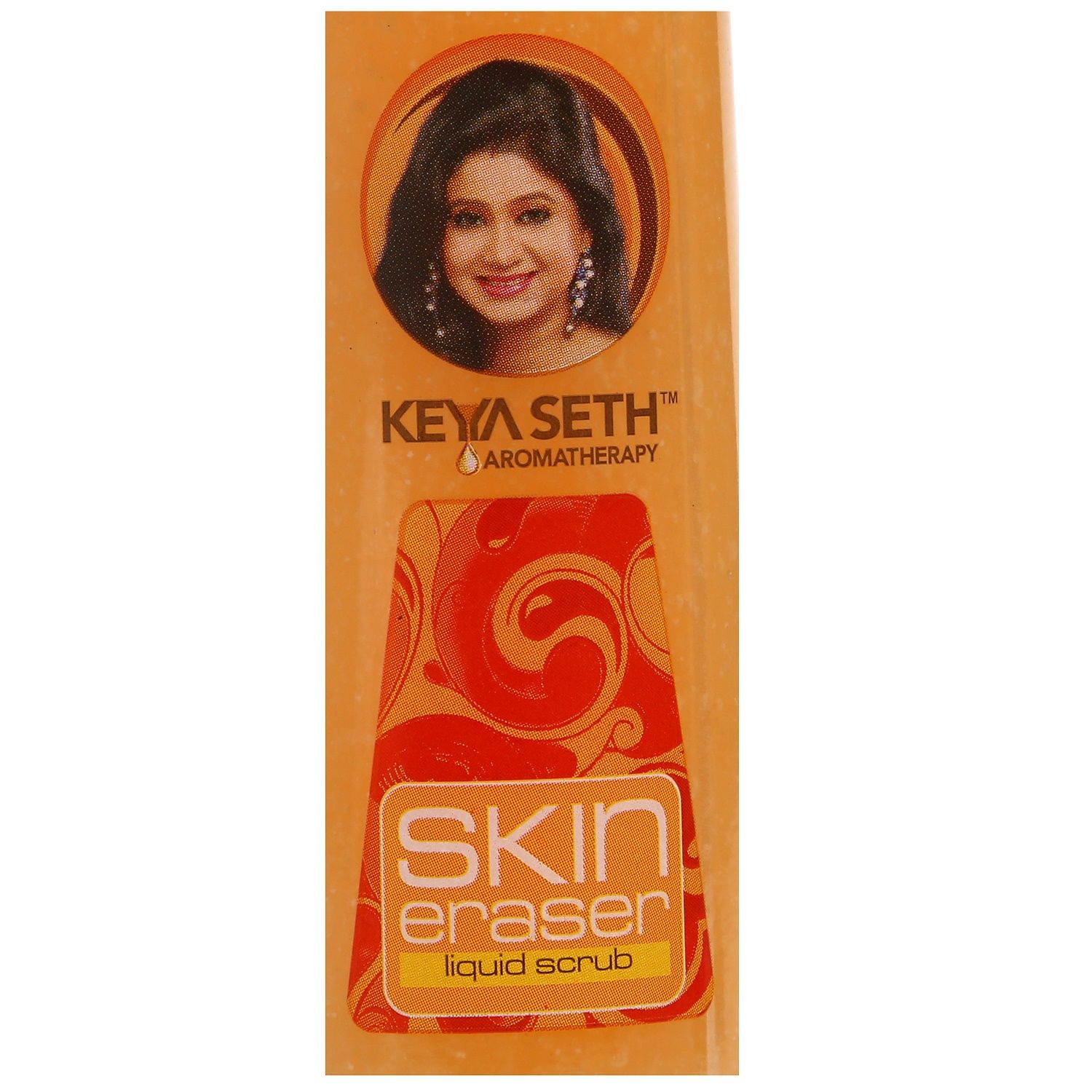 Keya Seth Aromatherapy Skin Eraser liquid Orange Facial Scrub 100 ml