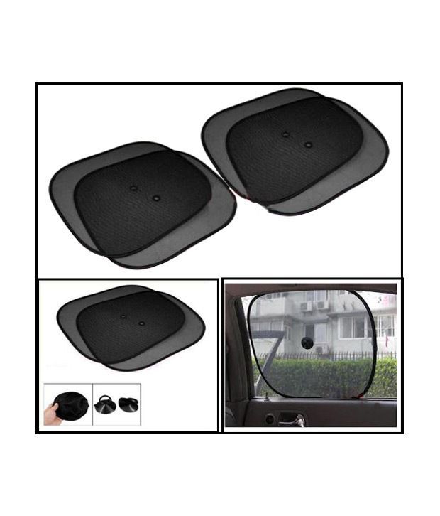 Geonature Car Curtains For Side Windows Both Windshields Set Of