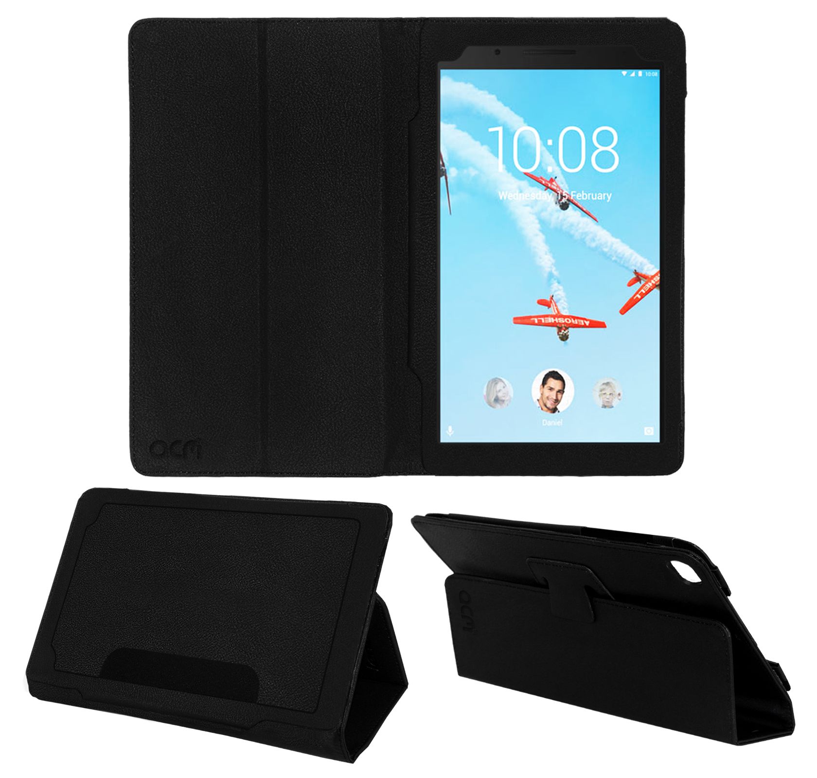 Lenovo Tab 7 Tb 7504x Cover bo By ACM Black Cases & Covers Lenovo Tab 7 Tb 7504x Cover bo By ACM Black