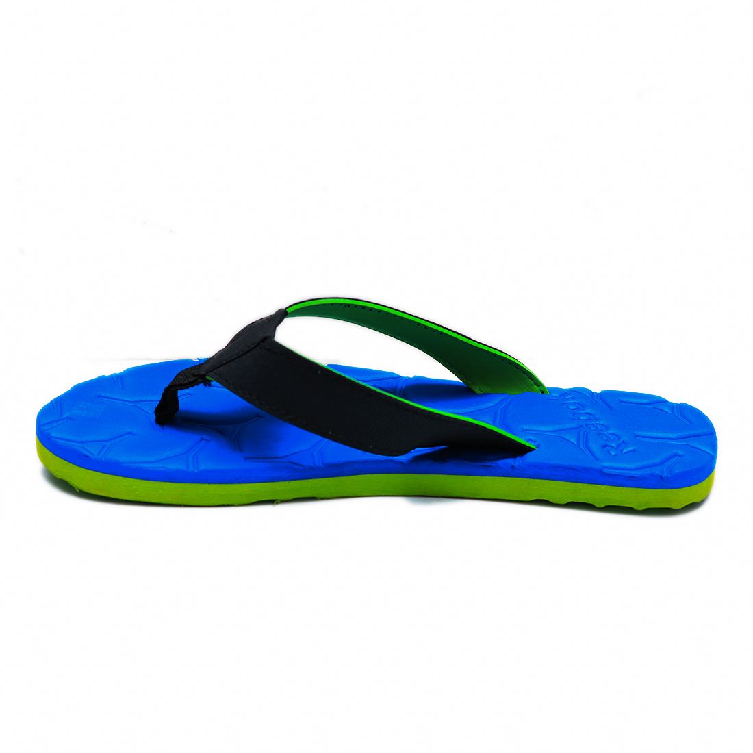reebok slippers blue