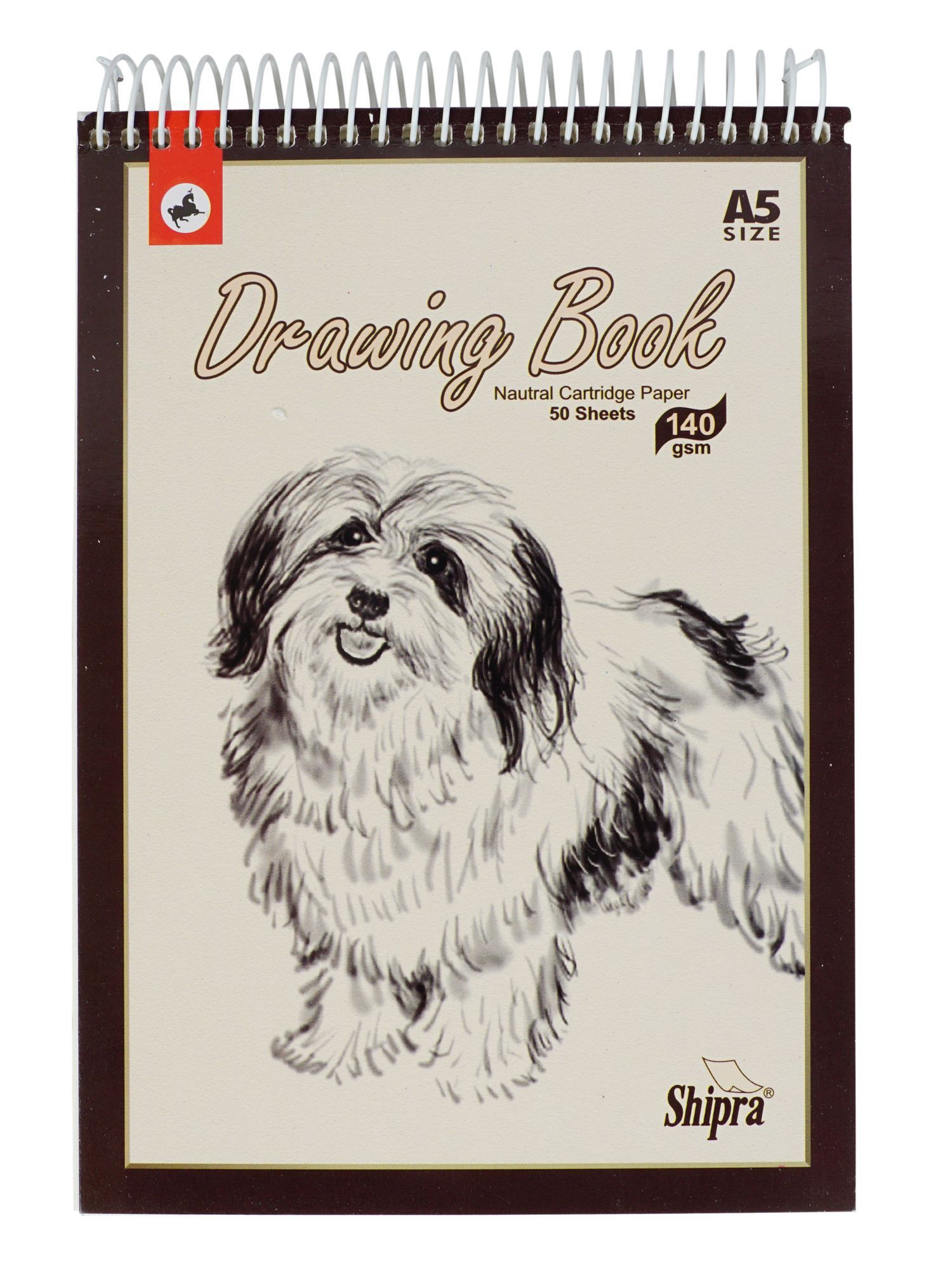 Shipra Spiral Sketch Book Size A5 21 X 15 Cm 50 Sheets Top Cover May Vary Buy Online At Best Price In India Snapdeal