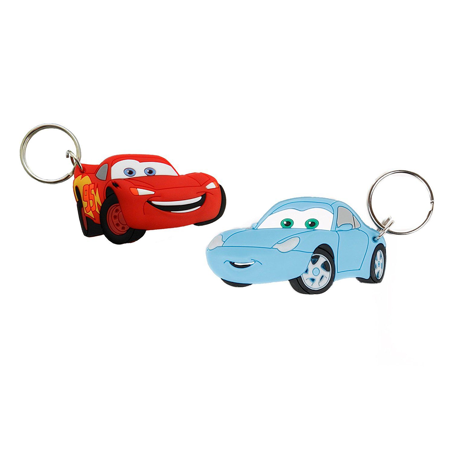 Techpro Doublesided cars Sally Carrera and Lightning McQueen KeyChain: Buy  Online at Low Price in India - Snapdeal