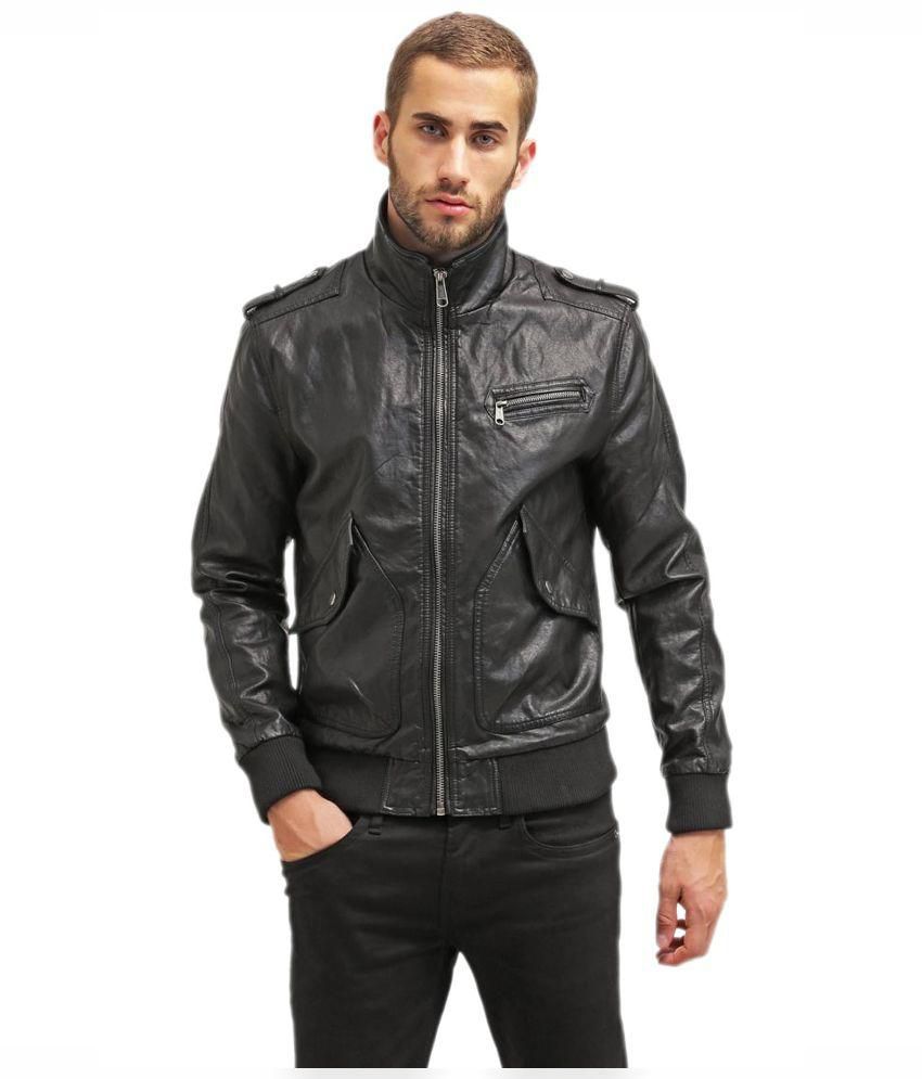Bag Jack Black Full Sleeves Leather Jackets - Buy Bag Jack Black Full ...
