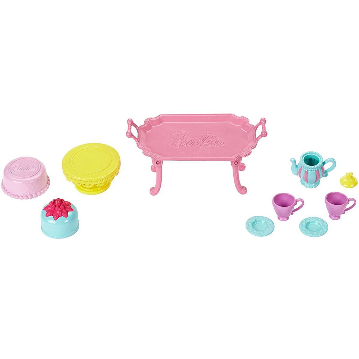 barbie doll tea set