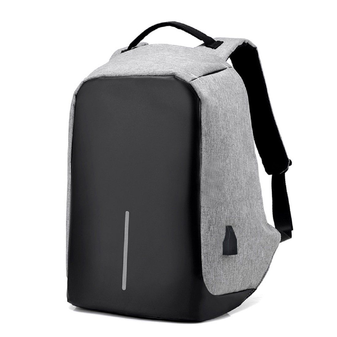 Vanshika TravelMate Anti-Theft Laptop Travel Backpack with USB charging ...