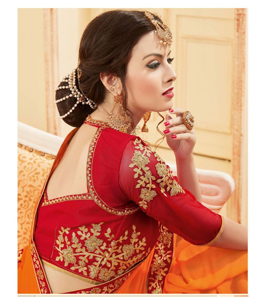 Sarees Party Wear sari Multicoloured 