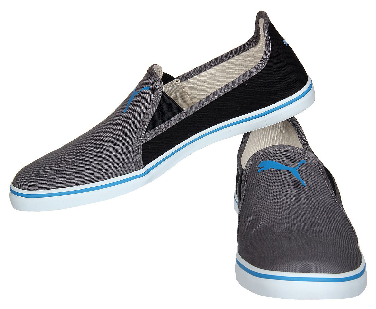 Puma Men Gray Slip On NU IDP Gray Casual Shoes - Buy Puma Men Gray Slip ...