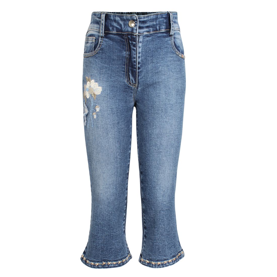 Cutecumber baby girl jeans/denims Partywear Denim Capri Buy