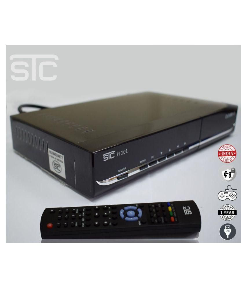     			STC DD DTH Set Top Box H-101 With Unlimited Recording Multimedia Player