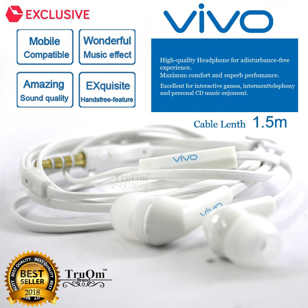 TruOm vivo On Ear Wired With Mic Headphones/Earphones Buy TruOm vivo