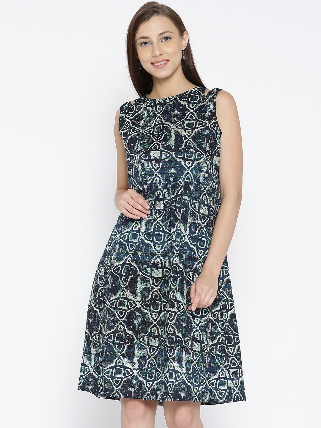 Jaipur Kurti Cotton Blue Dresses Buy Jaipur Kurti Cotton Blue Dresses