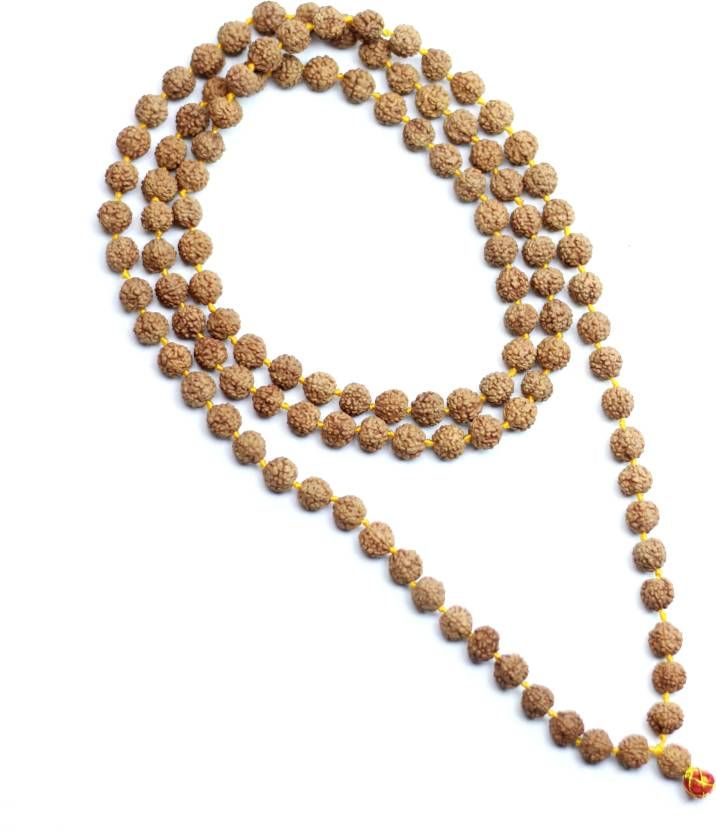     			Shivoham Rudraksha Mala (6mm) 108+1 5 Face Rudraksha