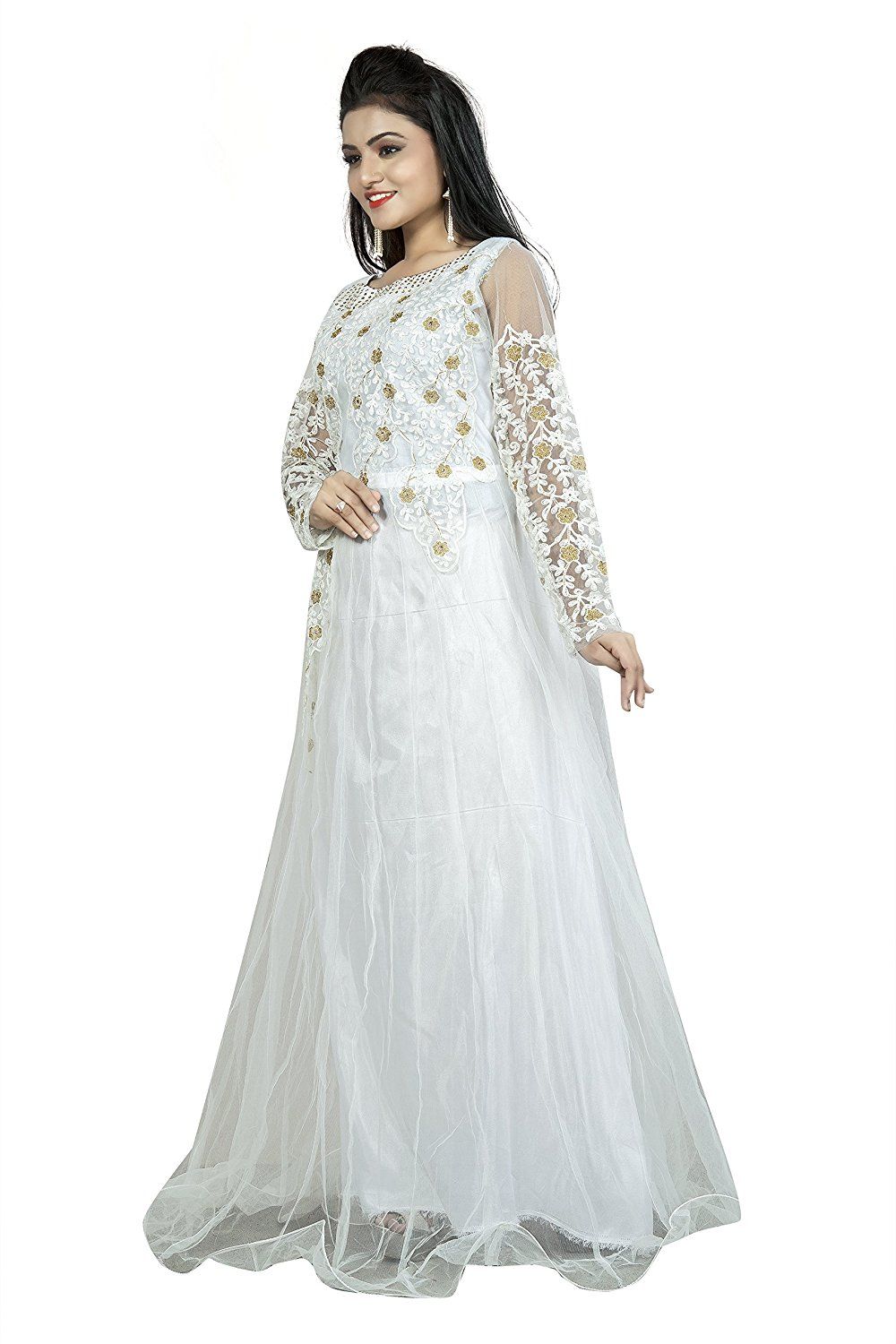 white gown india