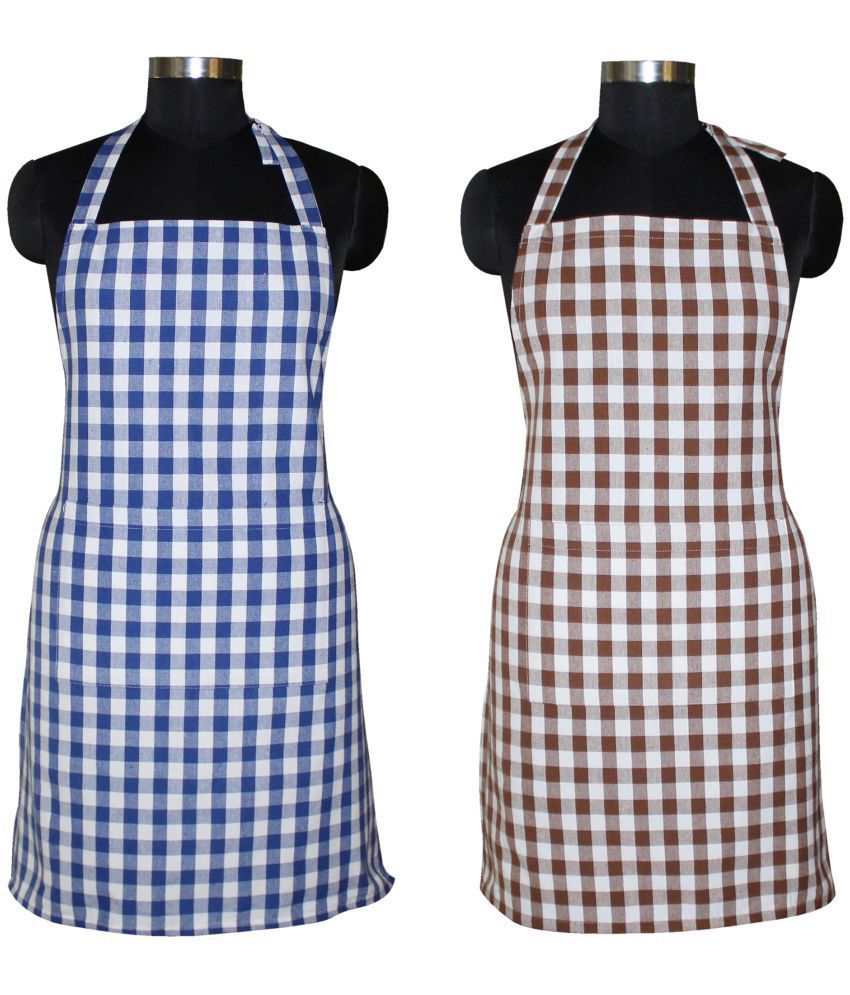     			Airwill - Multicolor Full Apron (Pack of 2)